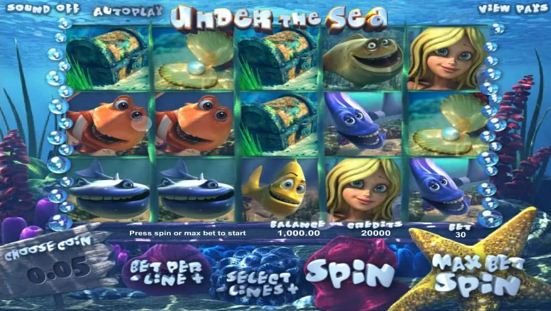 Under The Sea Pokies