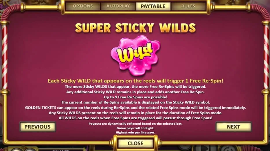 Super Sticky Wilds Pokies
