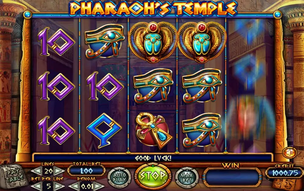 Pharaoh's Temple Pokies