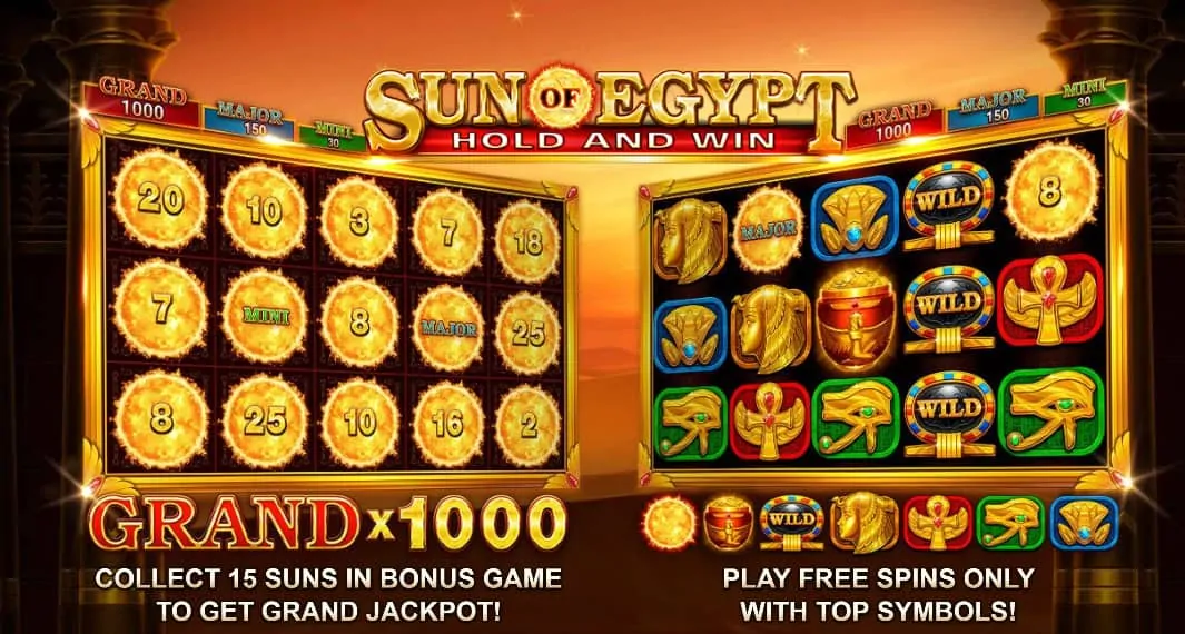 Sun of Egypt Bonus