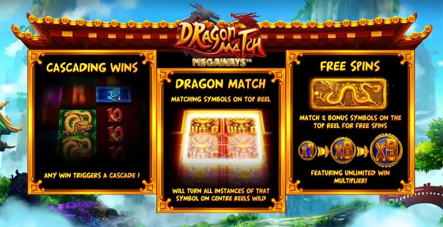 Dragon Match Megaways Bonus