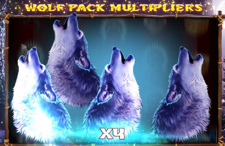 Howling Wolves Pokies Multiplier Bonus